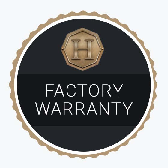 Hinkle Factory Warranty Badge